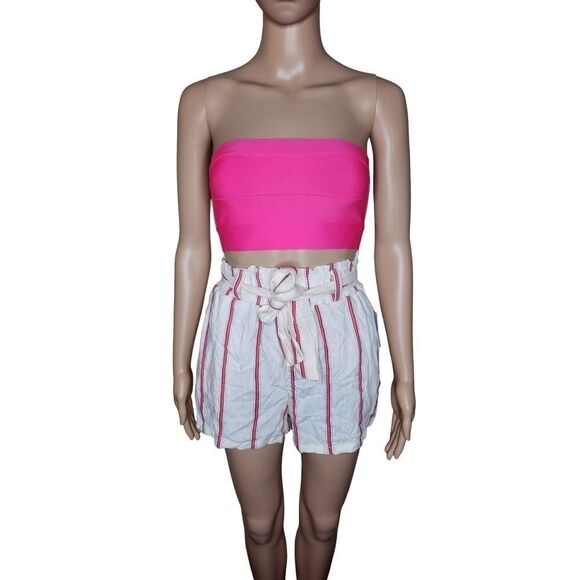 O'Neil women's multi cameron striped pull - on casual summer shorts Size XS